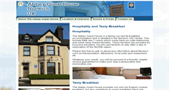 Desktop Screenshot of abbeyhotelnorwich.co.uk