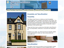 Tablet Screenshot of abbeyhotelnorwich.co.uk